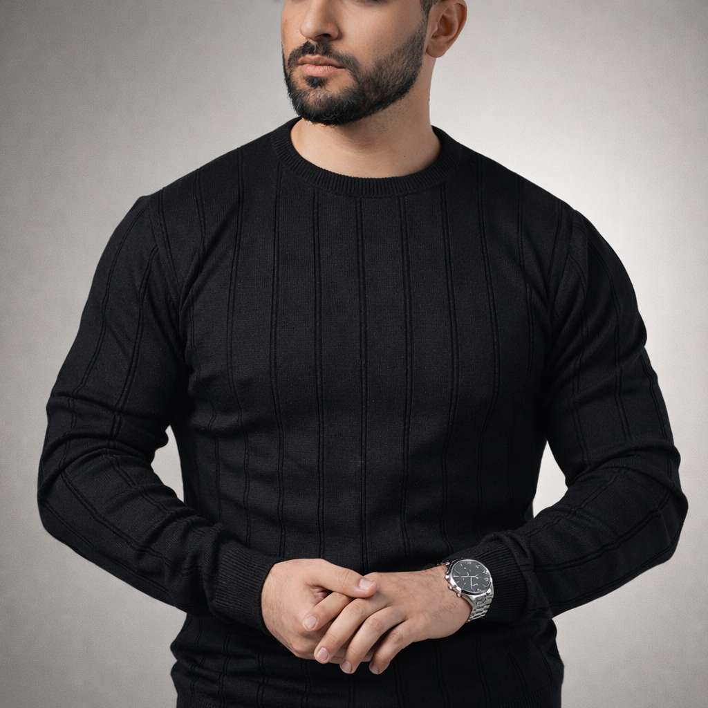 Pull col rond uni
